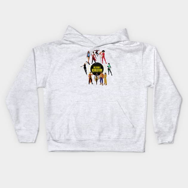 (Okoye Variant) Inclusion Is Revolution Kids Hoodie by ForAllNerds